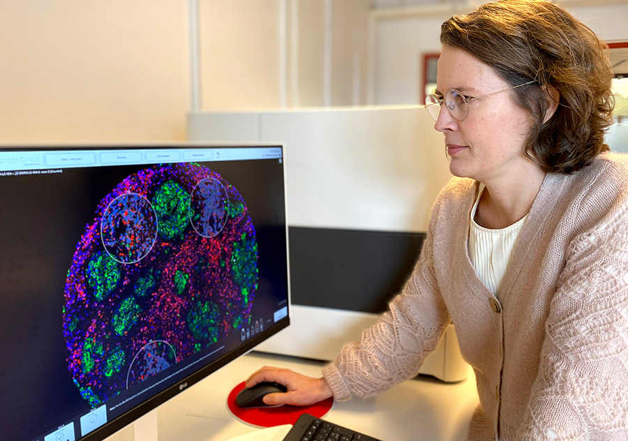 Sara Ek, professor vid institutionen för immunteknologi på Lunds universitet